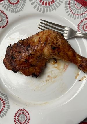 Une photo de Cuisses de poulet à l'Airfryer