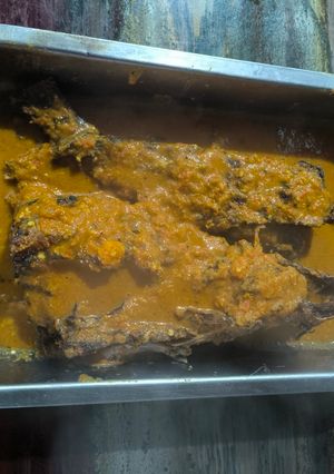 Foto resep Gulai pedas Ikan asap kepala mayung