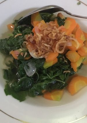 Foto resep Sayur bayam bening