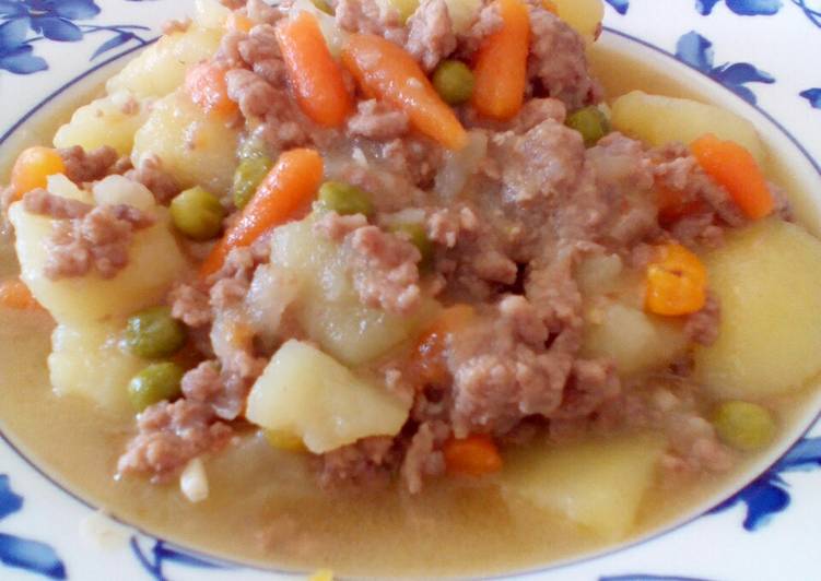 Homemade Minced Beef Casserole