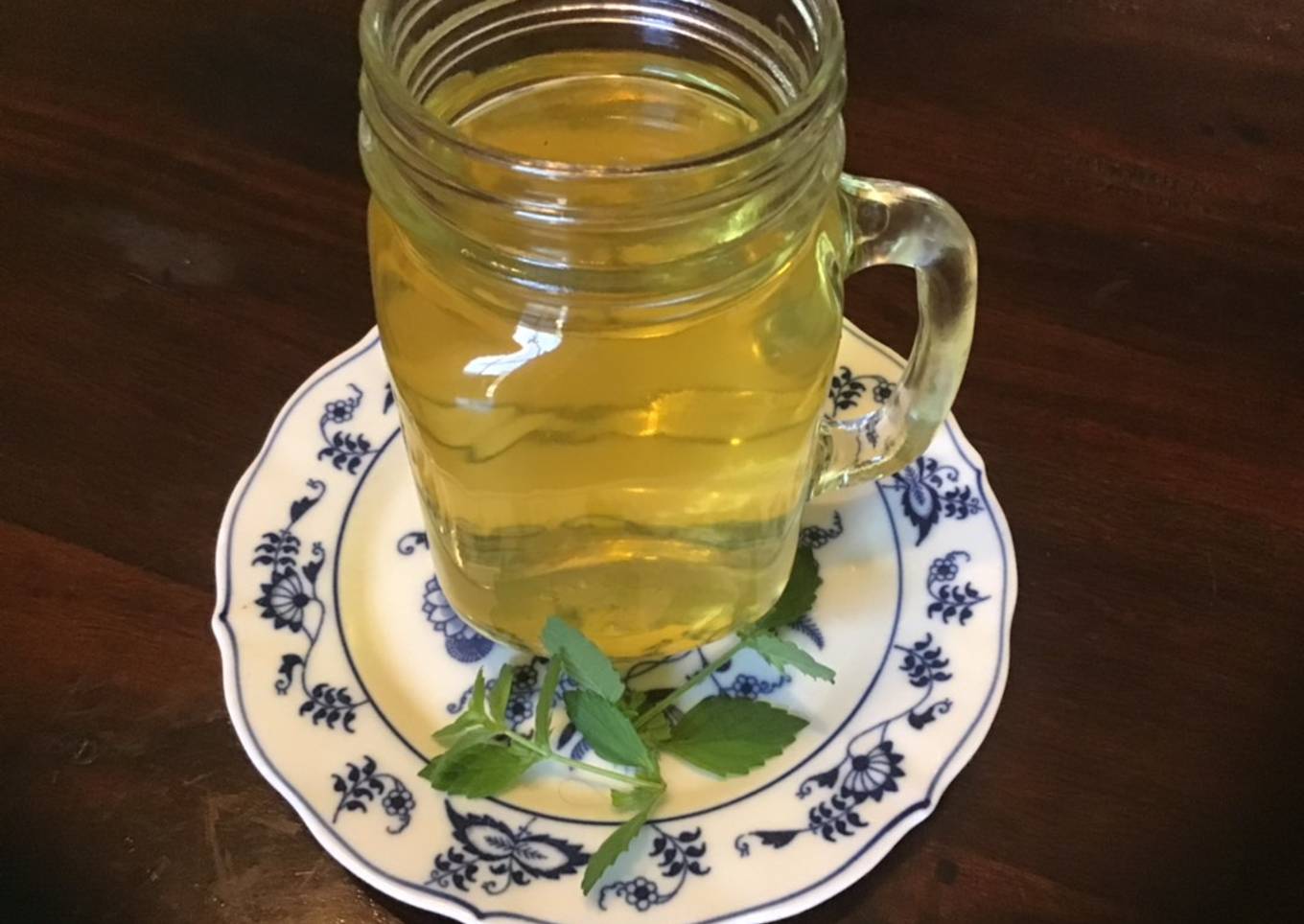 California Farm Chamomile Tea with fresh mint