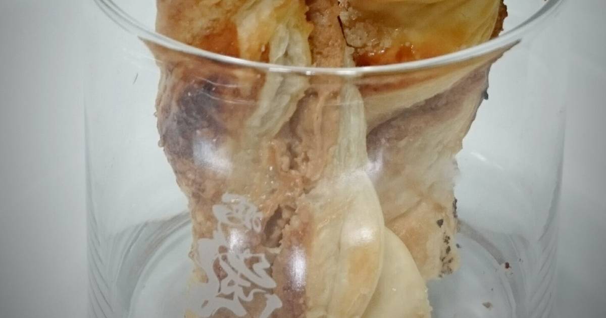 Twisted Peanut Butter Puff Pastry Puff Pastry Desserts Twisted