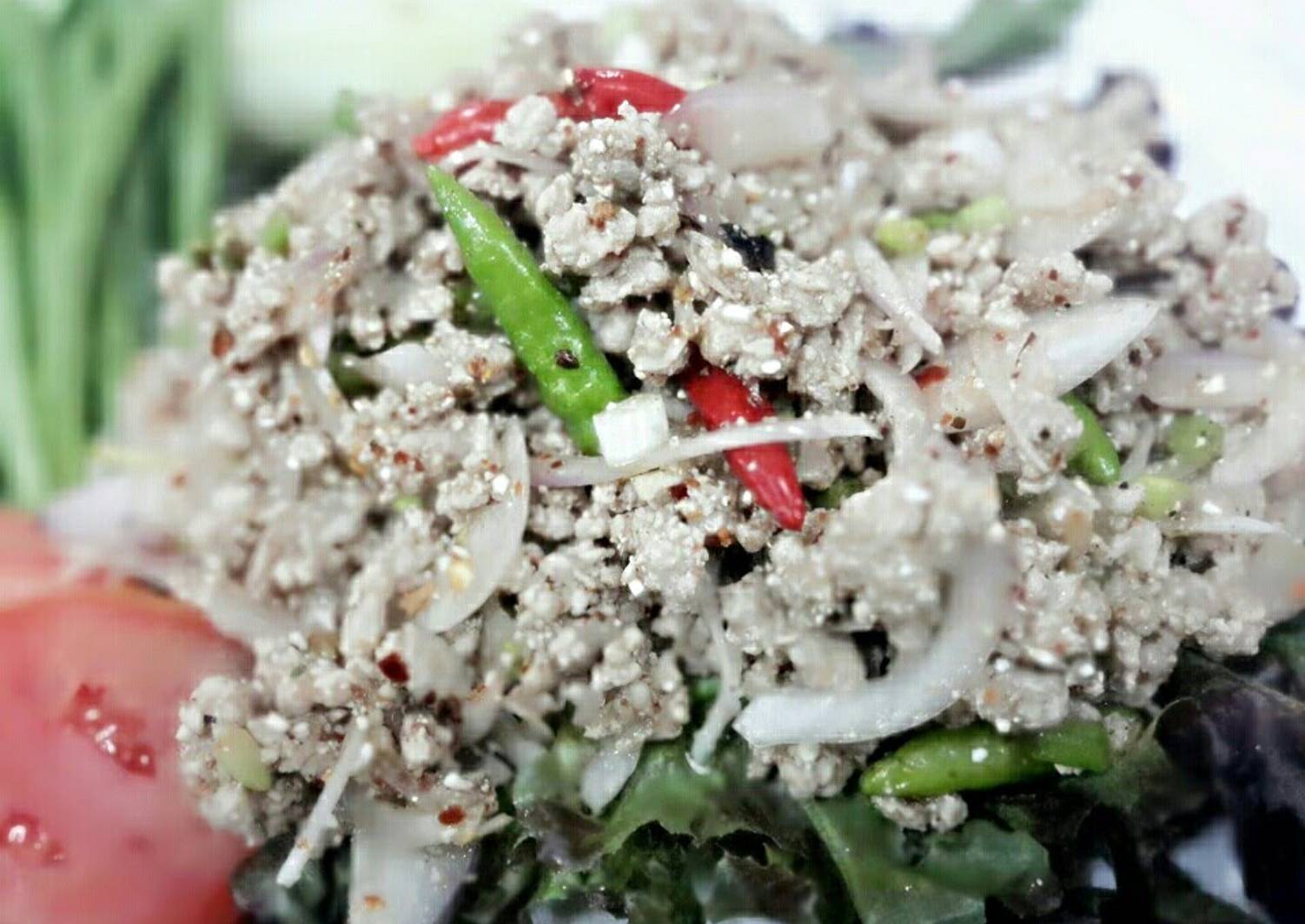Larb Moo Recipe by Kanya Cookpad