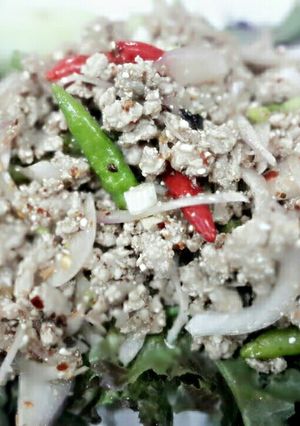 A picture of Larb Moo.