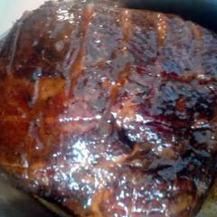 A picture of Glazed Ham.