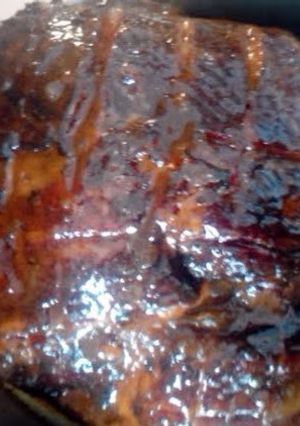 A picture of Glazed Ham.