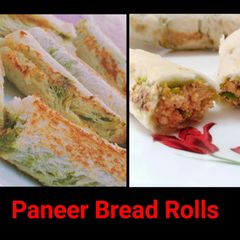A picture of Paneer Bread Rolls.