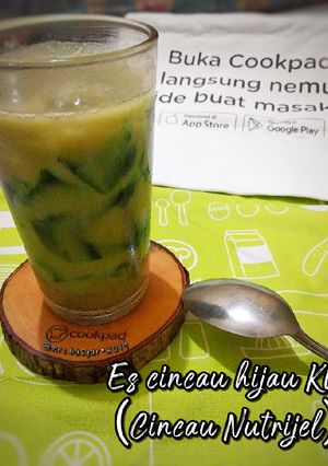 Foto resep Es cincau hijau KW