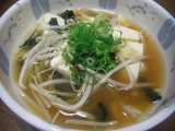 tofu bean sprout soup