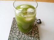 A picture of iced matcha