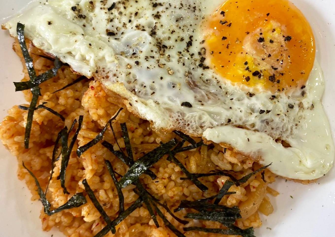 Resepi Healthy Meal | Kimchi Fried Rice yang Menggugah Selera dan Easy