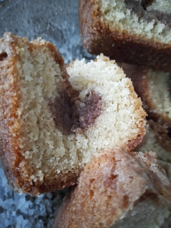 Una foto de Budín marmolado