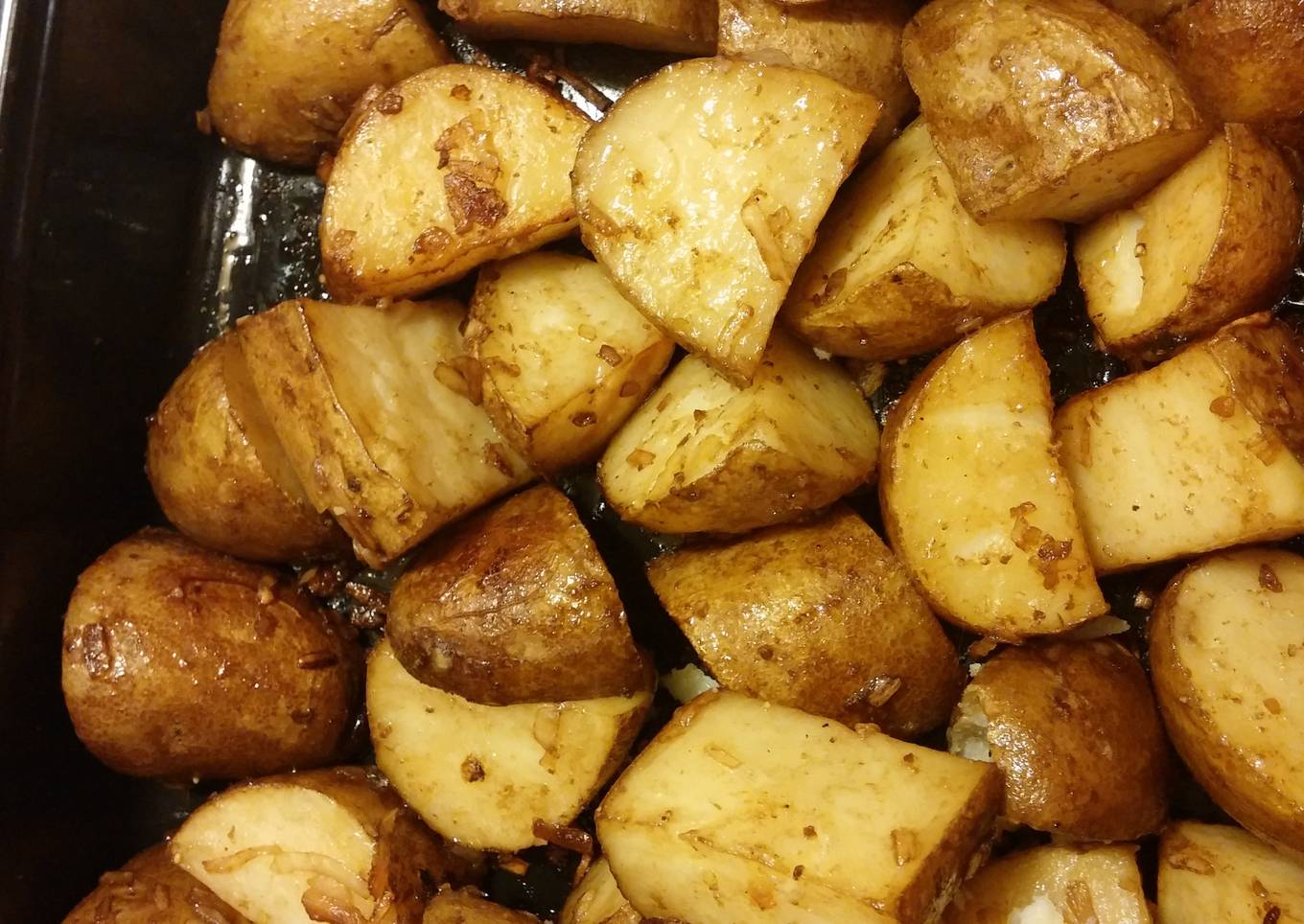 Light baked potatoes