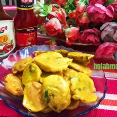 A picture of Simple Kenyan Cayenne Bhajia.