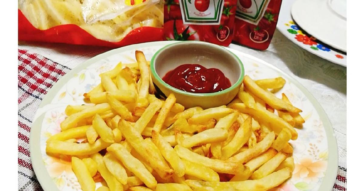 สูตร 🍟เฟรนช์ฟรายส์ทอดไร้น้ำมัน - Straight Cut Fries In Air Fryer โดย  Bj.Cocoacrunchy🇹🇭 - Cookpad