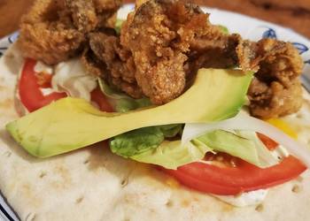 Easiest Way to Make Delicious Brads oyster po boy wrap
