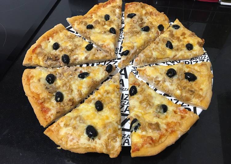 Masa de pizza sin gluten