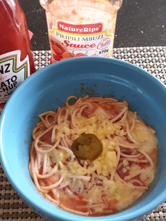 A picture of Bolognesespaghetti# themechallenge.