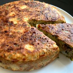 A picture of Rice Cooker Beef Mince & Potato Frittata.
