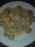 Risotto de longaniza fresca y champiñones en la olla GM g