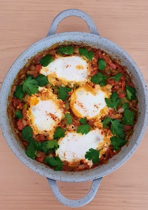 Una foto de Menemen, desayuno en Turquía 🇹🇷 Huevos turcos 🇹🇷