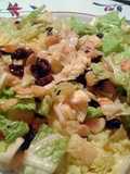 Savoy Cabbage with Almonds & Raisins (vegan)