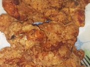 A picture of fried turkey