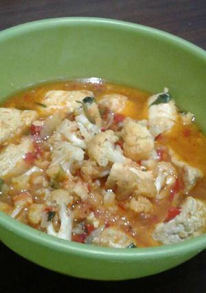 Foto resep Tahu kol kuah pedas
