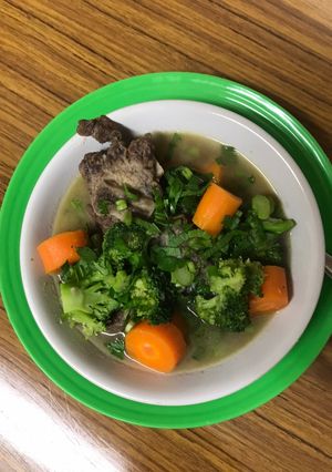 Foto resep Sop Iga Sapi Wortel Brokoli