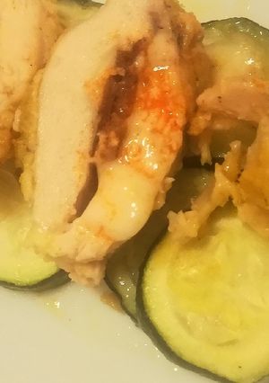 Házias cordon bleu cukkinivel (gluténmentesen) recept fotója