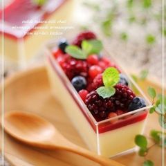 A picture of Mango Orange Cheese Mousse.