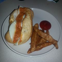 A picture of Meatball subs.