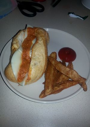 A picture of Meatball subs.