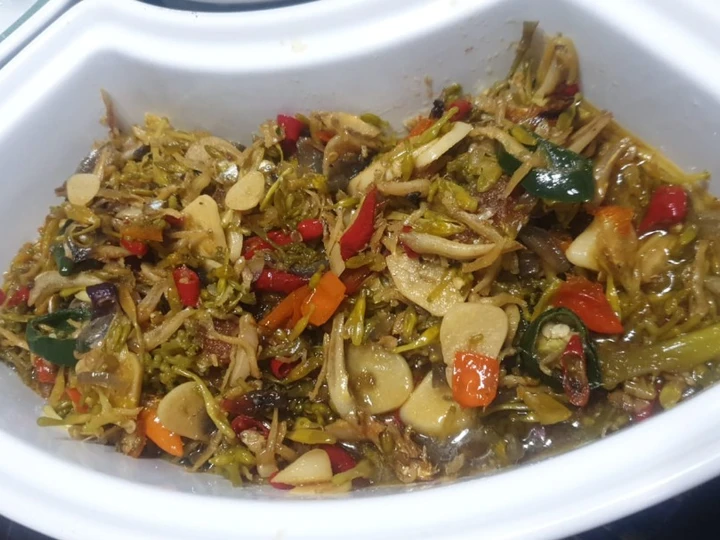 Langkah Mudah untuk Membuat Resep Tumis bunga pepaya anti pahit yang Lezat Sekali Anti Ribet, Lezat Sekali