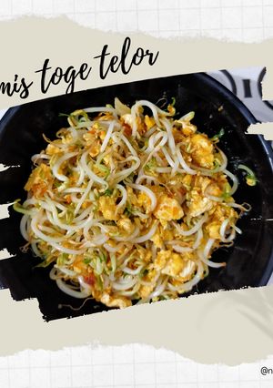 Foto resep Tumis toge telor