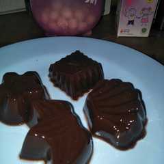 A picture of Puding coklat camilan anak.