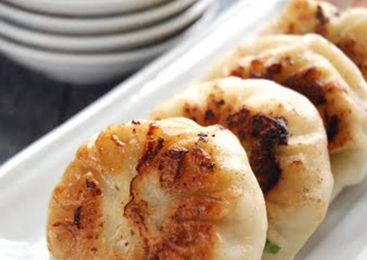 Shrimp and Pork Filled Chinese Chive Dumplings Shrimp and Pork Filled Chinese Chive Dumplings