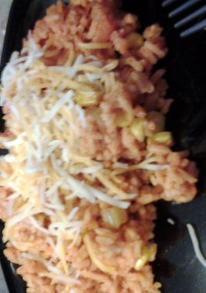 A picture of Mexican Rice.