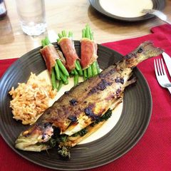 A picture of Grilled Chipotle Trout.