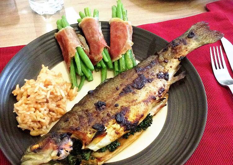 Recipe of Award-winning Grilled Chipotle Trout