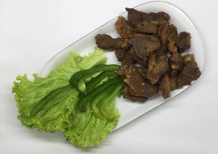 Bagaimana Membuat Daging Sapi Korea Anti Gagal