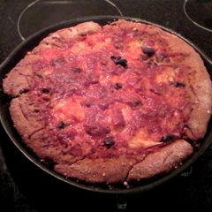 A picture of Whole Wheat Pizza (handmade).