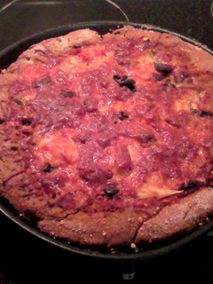 A picture of Whole Wheat Pizza (handmade).