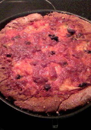 A picture of Whole Wheat Pizza (handmade).