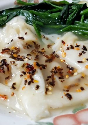 Foto resep Pangsit rebus dg Horenzo