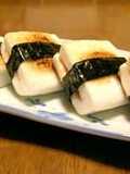 Grilled Hanpen Fishcake with Mentaiko and Cheese