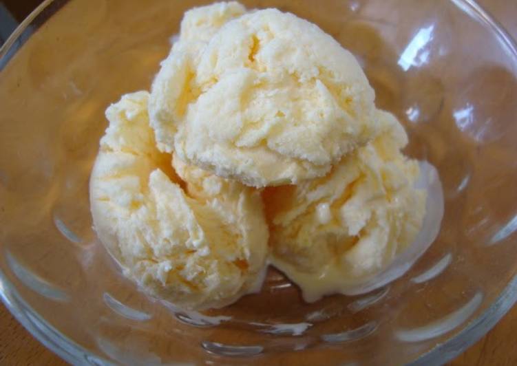 Rich Vanilla Ice Cream - Whole Egg Version