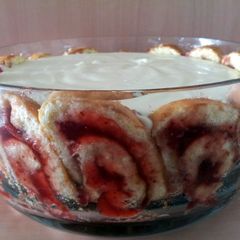 A picture of AMIEs CRANBERRY Relish Cake.