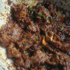 A picture of Wet fry matton.