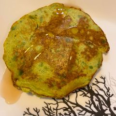 A picture of Avocado pancakes.